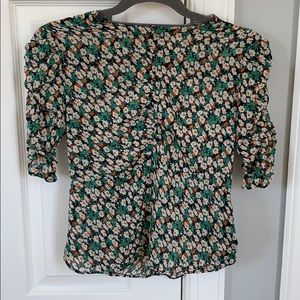 Urban outfitters floral blouse